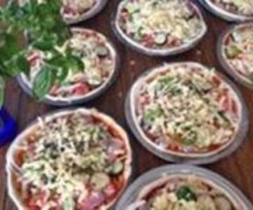豊島野菜の石窯ピザ