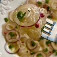 昆布締めカルパッチョ