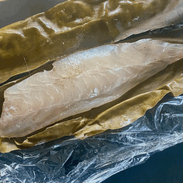 昆布締めカルパッチョ