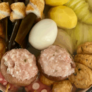 お出汁を取った昆布でおでん