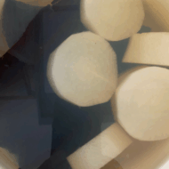 お出汁を取った昆布でおでん