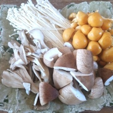 きのこの土瓶蒸し