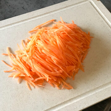 にんじんの白和え